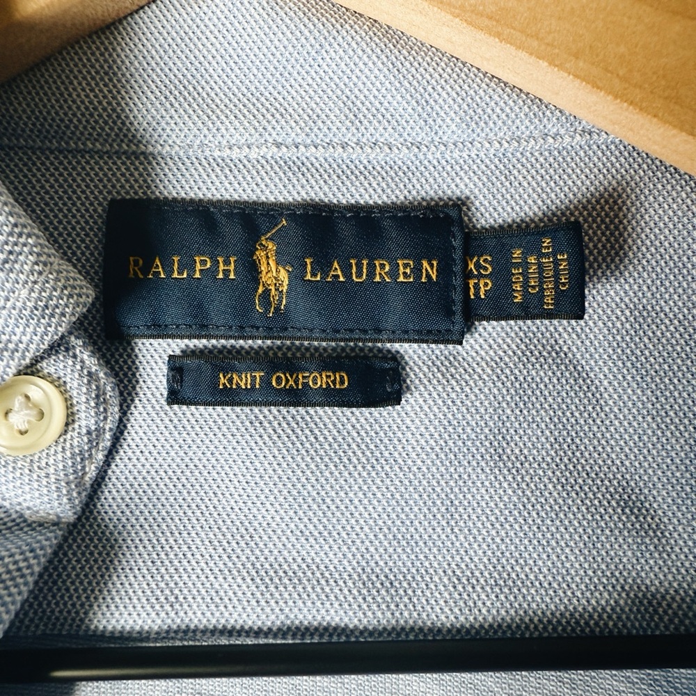 Ralph Lauren Women's Light Blue Button-Down Shirt - Picture 3 of 4
